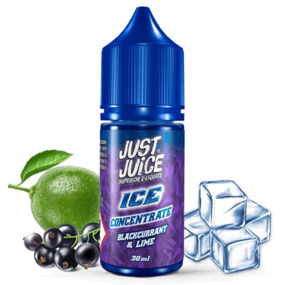 Concentré Ice Cassis & Citron Vert Just Juice - 30ml