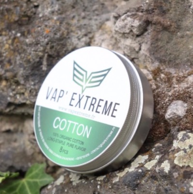Coton pour cigarette électronique et atomiseur reconstructible