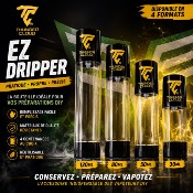 💧 Bouteille EZ Dripper – Thunder Cloud | 30ml, 50ml, 80ml et 120ml