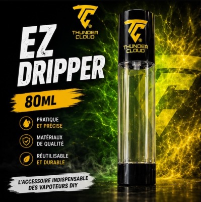 💧 Bouteille EZ Dripper – Thunder Cloud | 30ml, 50ml, 80ml et 120ml