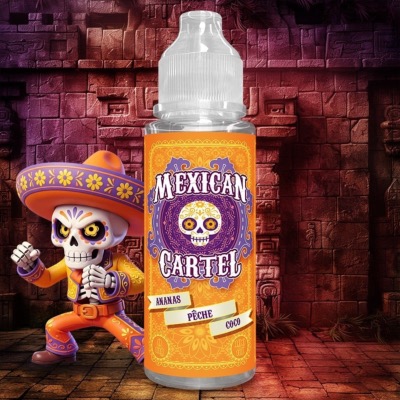 Ananas Pêche Coco Mexican Cartel 100ml
