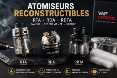 Atomiseurs reconstructibles RTA