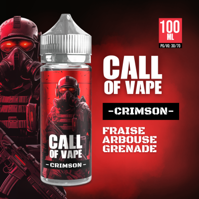 CRIMSON 100ml – Call of Vape by Cloud Vapor