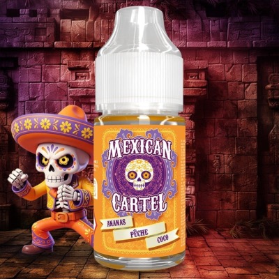 Concentré Ananas Pêche Coco 30ml - Mexican Cartel