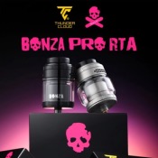 BONZA PRO RTA 4/6ML 26.5MM by THUNDER CLOUD X VAPING BOGAN