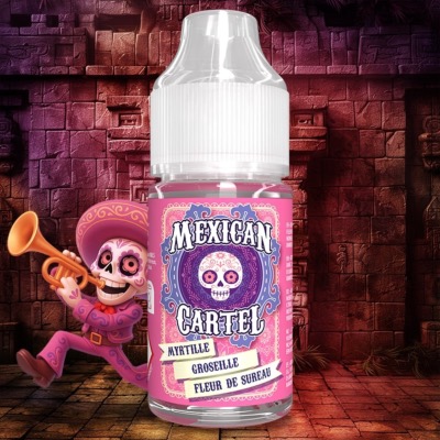 Concentre 30ml Myrtille Groseille Fleur de Sureau Mexican Cartel